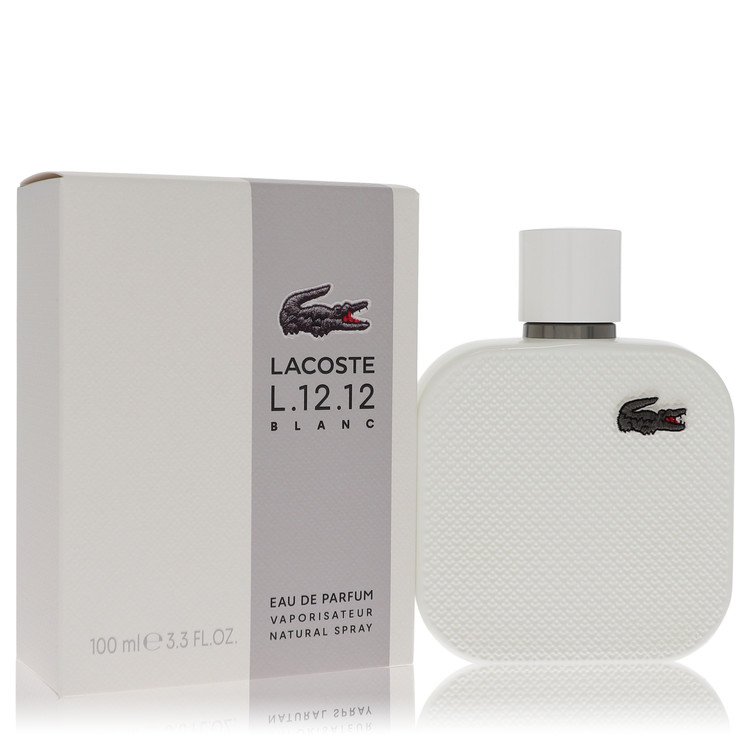 Lacoste Eau De Lacoste L.12.12 Blanc de Lacoste Eau De Parfum Spray 3.3 oz para hombres