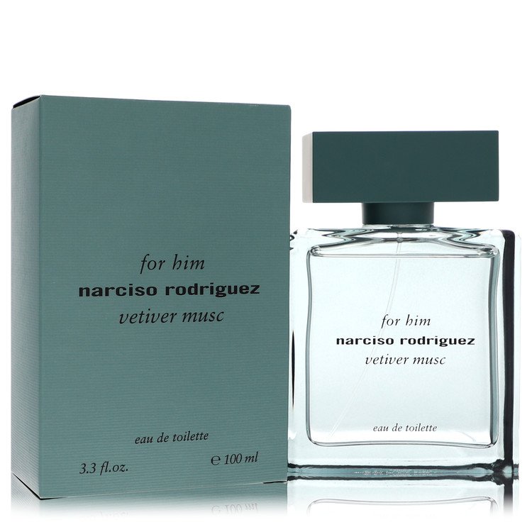 Narciso Rodriguez Vetiver Musc de Narciso Rodriguez Eau De Toilette Spray 3.3 oz para hombres