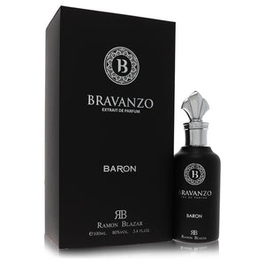 Dumont Bravanzo Baron by Dumont Paris Extrait De Parfum Spray (Unisex) 3,4 uncji dla mężczyzn