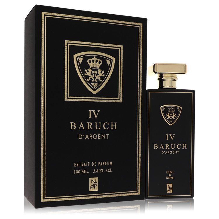 IV Baruch D'Argent by Dumont Paris Extrait De Parfum Spray (Unisex) 3,4 uncji dla mężczyzn