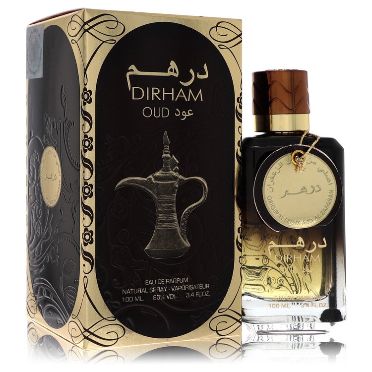 Ard Al Zaafaran Dirham Oud by Al Zaafaran Eau De Parfum Spray (unissex) 3,4 onças para homens