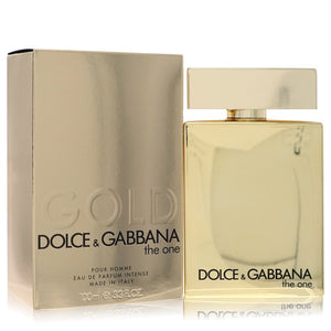 The One Gold da Dolce & Gabbana Eau De Parfum spray intenso de 3,4 onças para homens