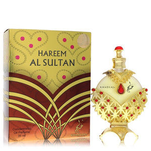 Khadlaj Hareem Al Sultan Gold da Khadlaj óleo de perfume concentrado 1,18 onças para mulheres