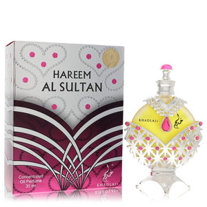 Khadlaj Hareem Al Sultan Silver by Khadlaj Óleo de perfume concentrado (unissex) 1,18 onças para mulheres