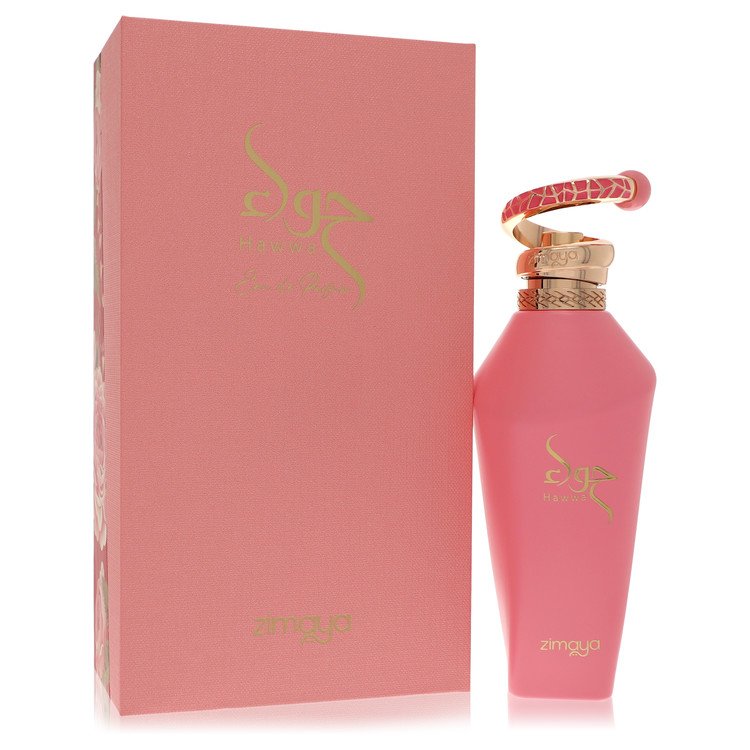 Afnan Zimaya Hawwa Pink de Afnan Eau De Parfum Spray 3.4 oz para Mujeres