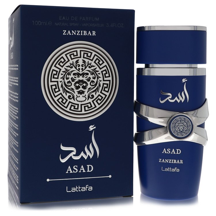 Lattafa Asad Zanzibar от Lattafa Eau De Parfum Spray 3,4 унции для мужчин