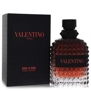 Valentino Uomo Born in Roma Coral Fantasy de Valentino Eau De Toilette Spray 3.4 oz pentru bărbați