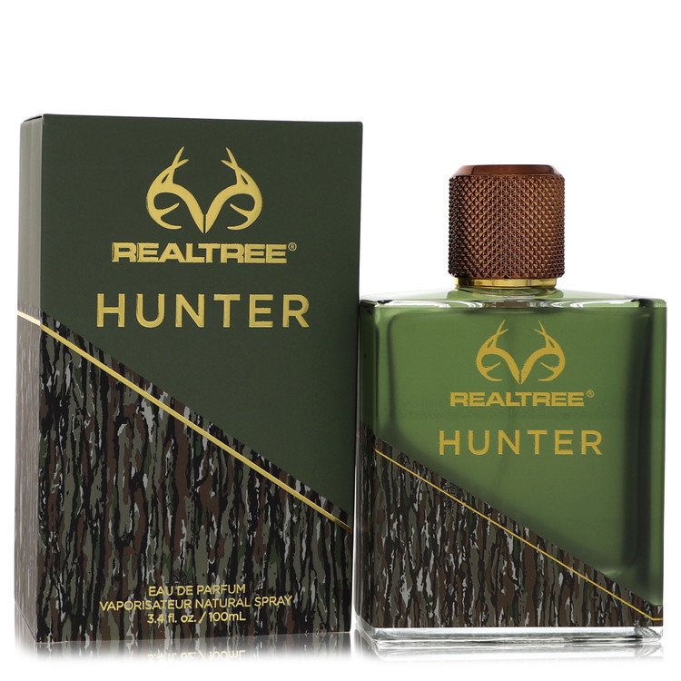 Realtree Hunter da Jordan Outdoor Eau De Parfum Spray de 3,4 onças para homens