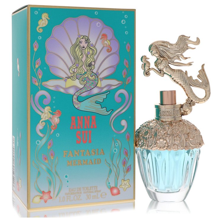 Anna Sui Fantasia Mermaid от Anna Sui Eau De Toilette спрей 1 унция для женщин