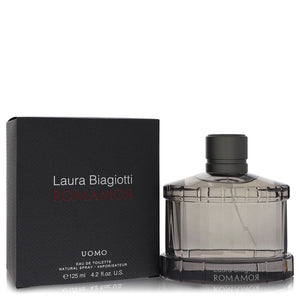 Romamor Uomo de Laura Biagiotti Eau De Toilette Spray 4,2 onças para homens