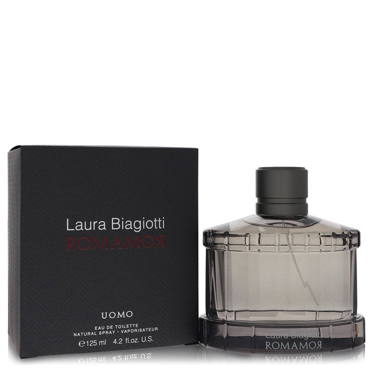 Romamor Uomo by Laura Biagiotti Eau De Toilette Spray 4.2 oz for Men