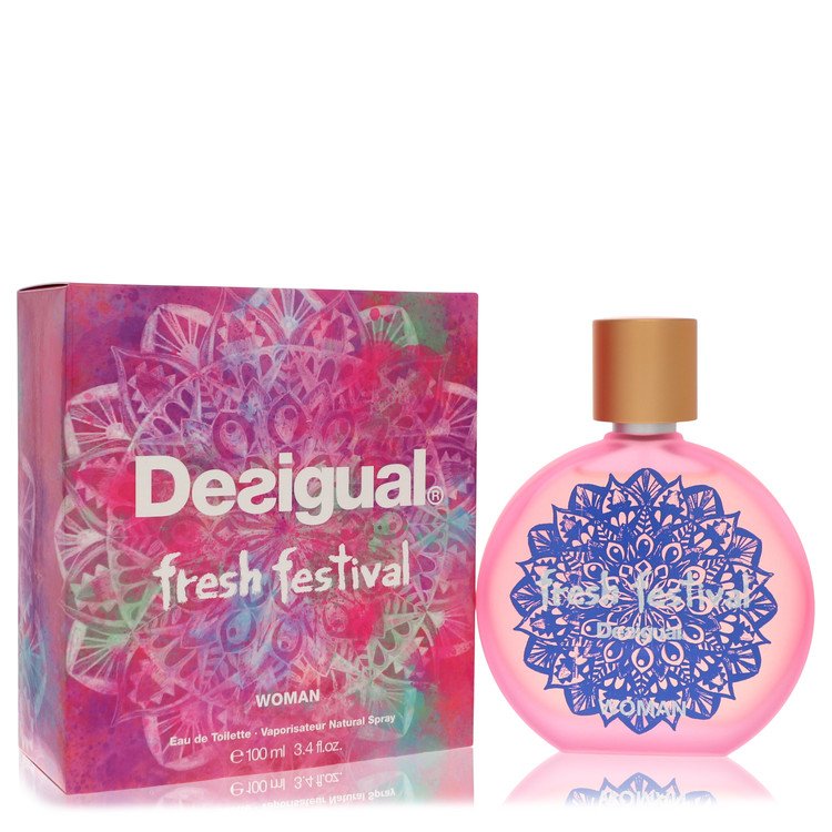 Desigual Fresh Festival marki Desigual Woda toaletowa w sprayu 3,4 uncji dla kobiet