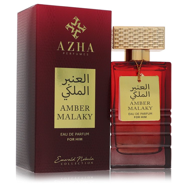 Azha Amber Malaky da Azha Eau De Parfum Spray 3,3 onças para homens