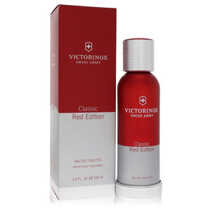 Swiss Army Red Edition van Victorinox Eau De Toilette Spray 3,4 oz voor heren