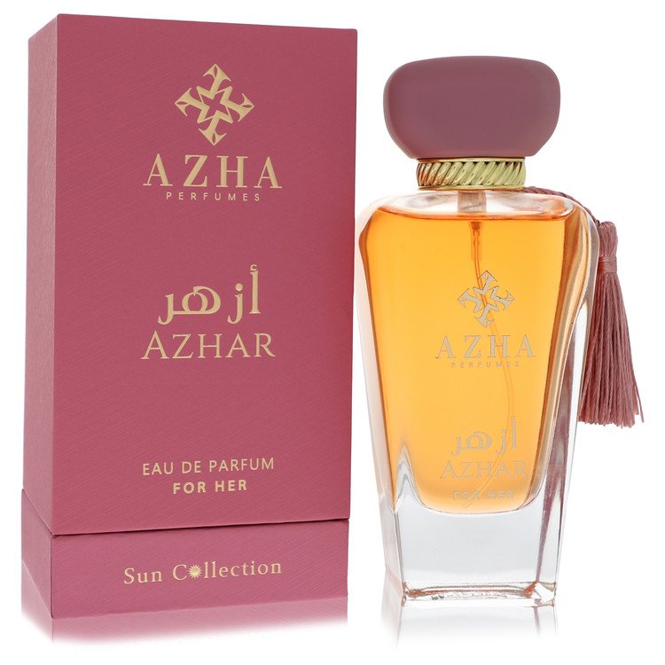 Azha Azhar por Azha Eau De Parfum Spray 3,3 onças para mulheres