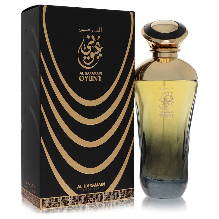 Al Haramain Oyuny de Al Haramain Eau De Parfum Spray (Unisex) 3.3 oz para Mujeres