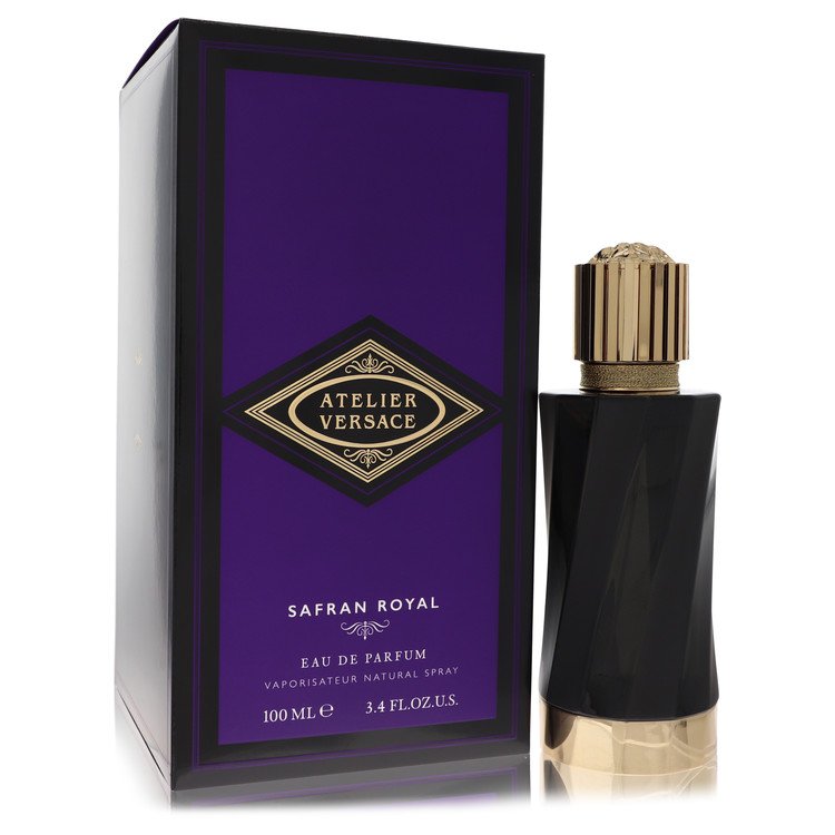 Versace Atelier Safran Royal par Versace Vaporisateur Eau De Parfum (Unisexe) 3,4 oz pour femmes