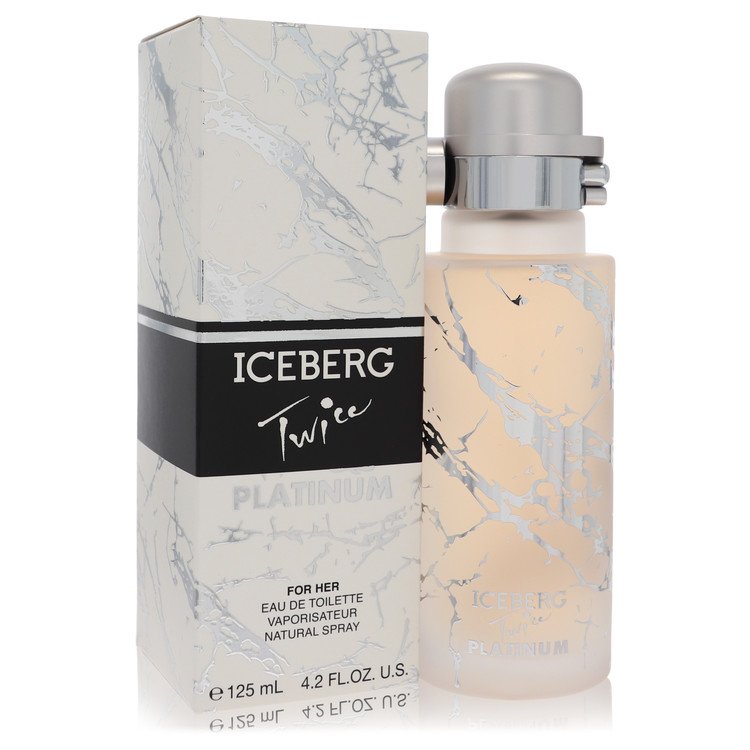 Iceberg Twice Platinum de Iceberg Eau De Toilette Spray 4.2 oz para Mujeres