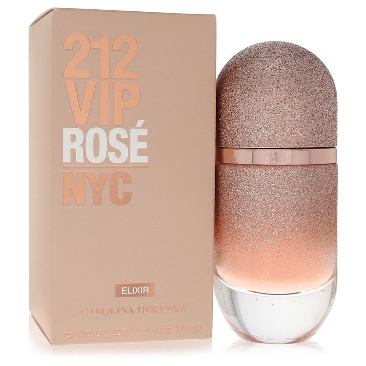212 Vip Rose Elixir de Carolina Herrera Eau De Parfum Spray 1,7 onças para mulheres