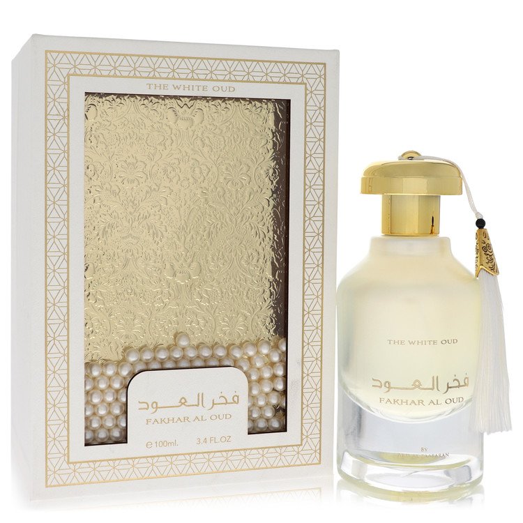 Ard Al Zaafaran Fakhar Al Oud The White Oud by Al Zaafaran Eau De Parfum Spray (unissex) 3,4 onças para homens