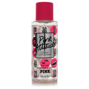 Victoria's Secret Pink Attitude Coconut & Blossom by Victoria's Secret Body Mist Spray 8.4 oz for Women