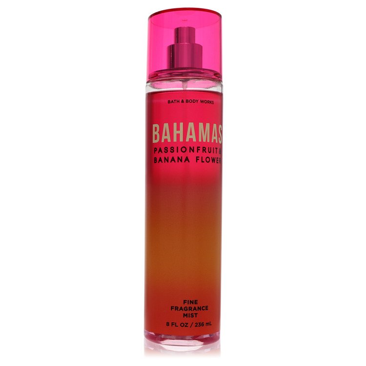 Bath & Body Works Bahamas de Bath & Body Works Spray de niebla de fragancia fina (maracuyá y flor de plátano) 8 oz para mujeres