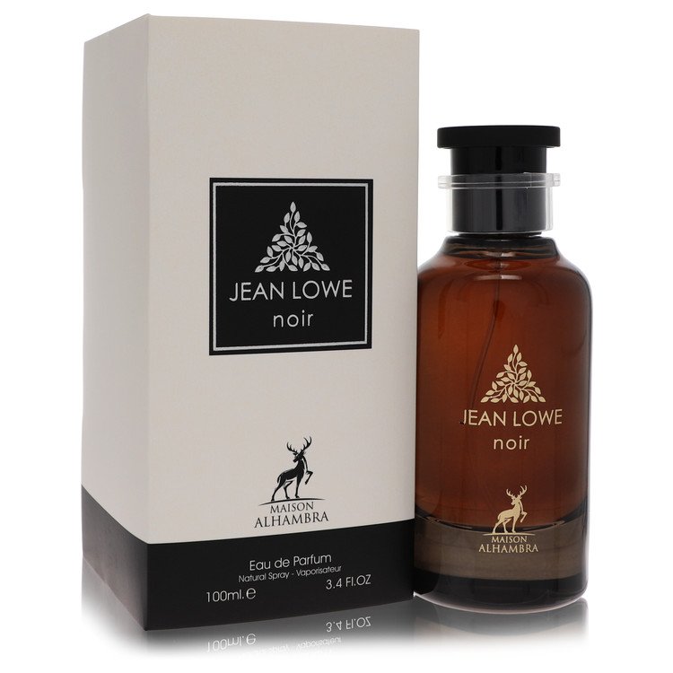 Maison Alhambra Jean Lowe Noir par Maison Alhambra Eau De Parfum Spray (Unisexe) 3,4 oz pour hommes