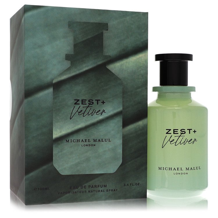Michael Malul Zest + Vetiver par Michael Malul Vaporisateur Eau De Parfum 3,4 oz pour hommes - Article product