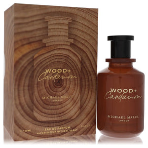 Michael Malul Wood + Cardamom por Michael Malul Eau De Parfum Spray 3,4 onças para homens