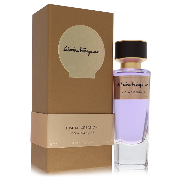 Salvatore Ferragamo Viola Essenziale de Salvatore Ferragamo Eau De Parfum Spray (Unisex) 3.4 oz para mujeres