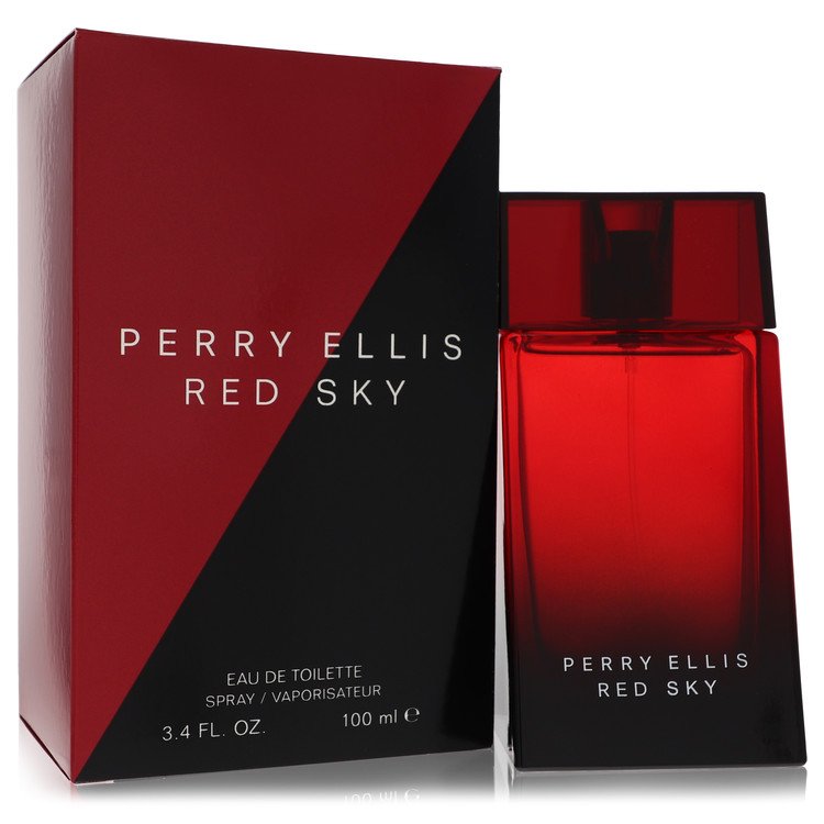 Perry Ellis Red Sky da Perry Ellis Eau De Toilette Spray 3,4 onças para homens