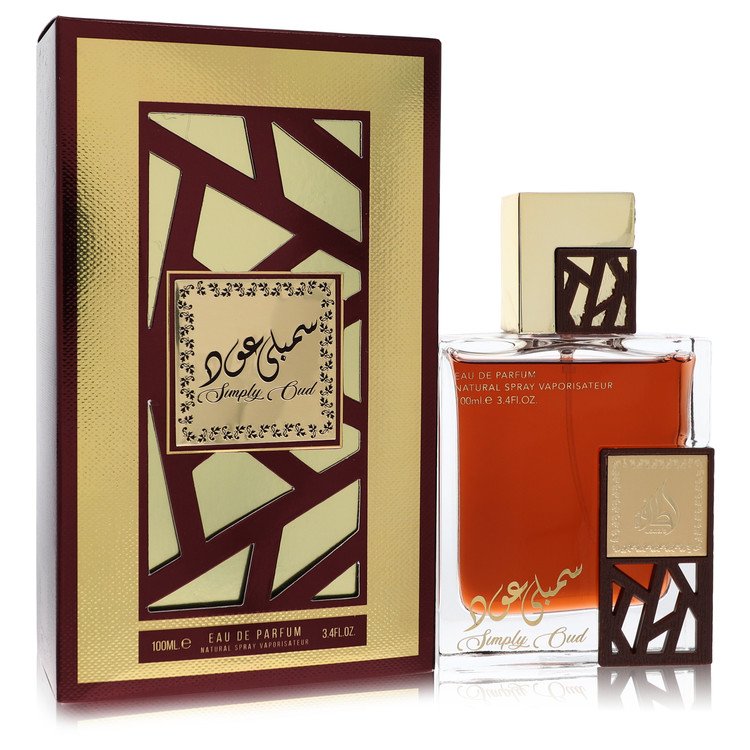 Lattafa Simply Oud par Lattafa Eau de Parfum Spray (Unisexe) 3,4 oz pour hommes