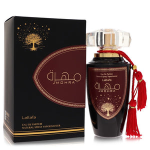 Lattafa Mohra by Lattafa Eau De Parfum Spray (Unisex) 3.4 oz for Men