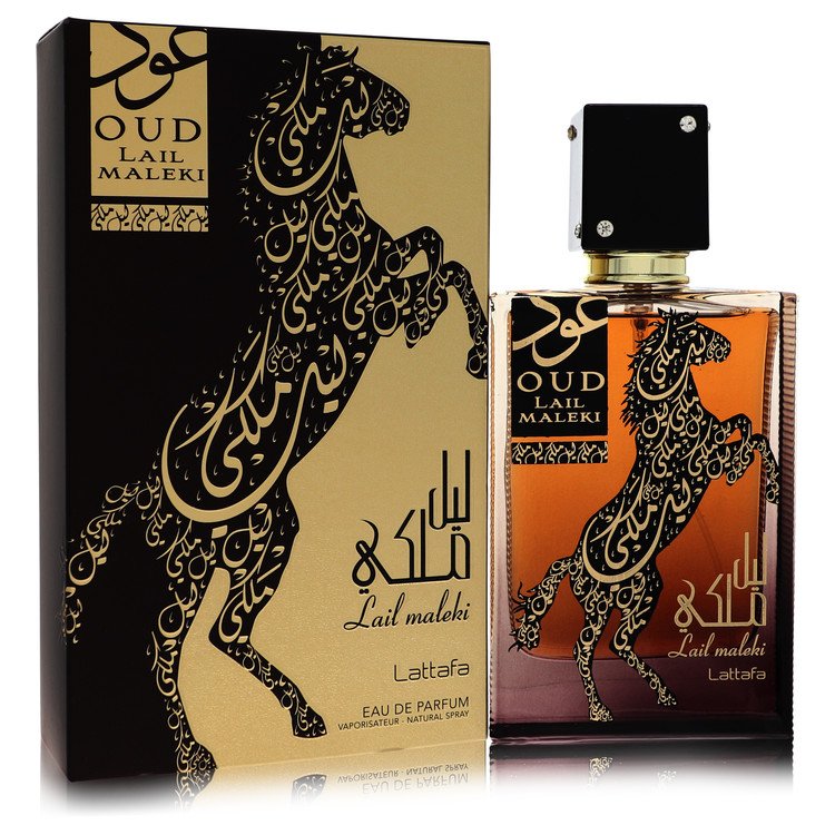 Lattafa Oud Lai Maleki by Lattafa Eau De Parfum Spray (Unisex) 3,4 oz pentru bărbați