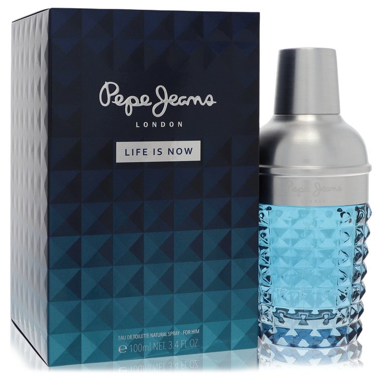 Pepe Jeans Life is Now de Pepe Jeans London Eau De Toilette Spray 3.4 oz para hombres