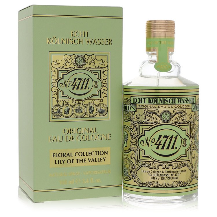 4711 Colección Floral Lirio de los Valles por 4711 Eau De Cologne Spray (Unisex) 3.4 oz para Hombres