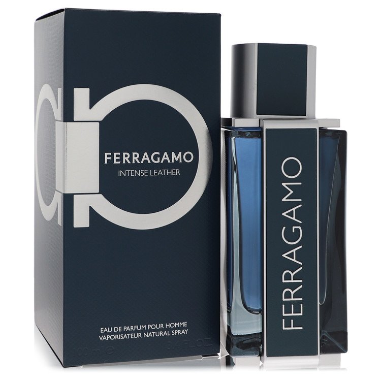 Salvatore Ferragamo Intense Leather від Salvatore Ferragamo Eau De Parfum спрей 3.4 унції для чоловіків