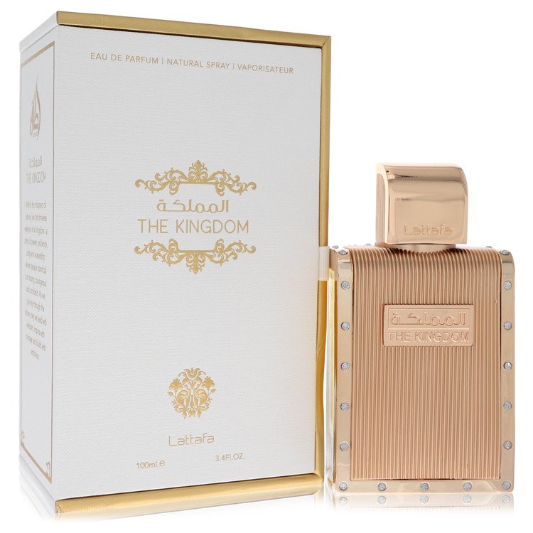 Lattafa The Kingdom by Lattafa Eau De Parfum Spray 3,4 oz dla mężczyzn