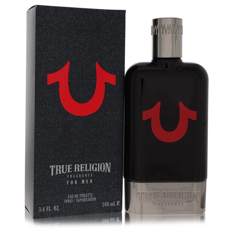 True Religion Black by True Religion Eau De Toilette Spray 3,4 oz para homens