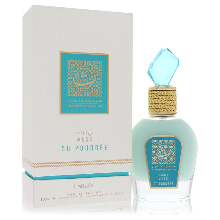 Lattafa Musk So Poudree Eau De Parfum Spray Unisex 3.4 oz für Damen