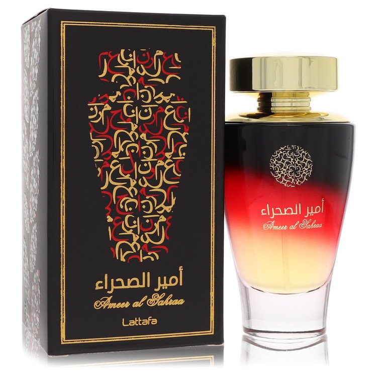 Lattafa Ameer Al Sahraa by Lattafa Eau De Parfum Spray (Unissexo) 3.4 oz para Homem