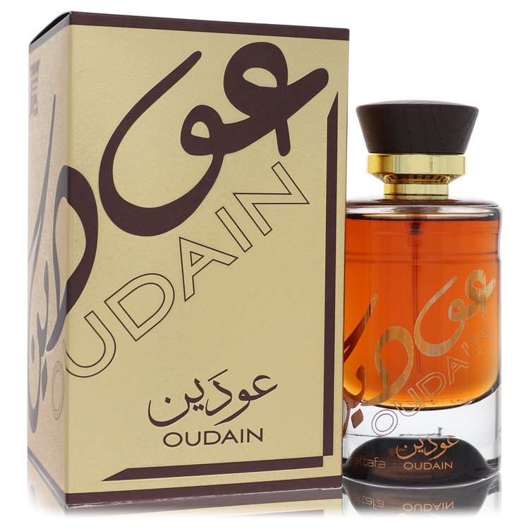Lattafa Oudain par Lattafa Vaporisateur Eau De Parfum (Unisexe) 3,4 oz pour hommes