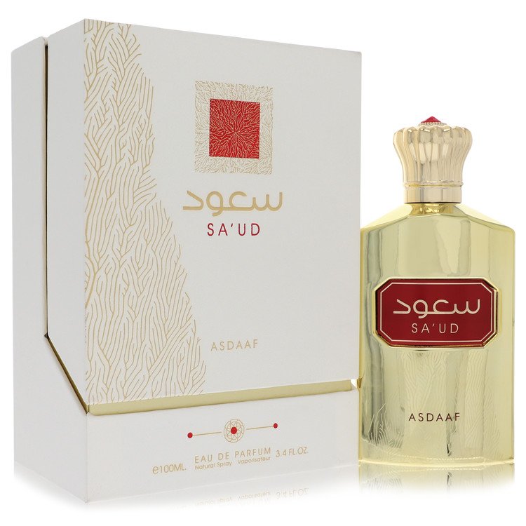 Lattafa Asdaaf Sa'ud by Lattafa Eau De Parfum Spray (Unissexo) 3.4 oz para Mulheres