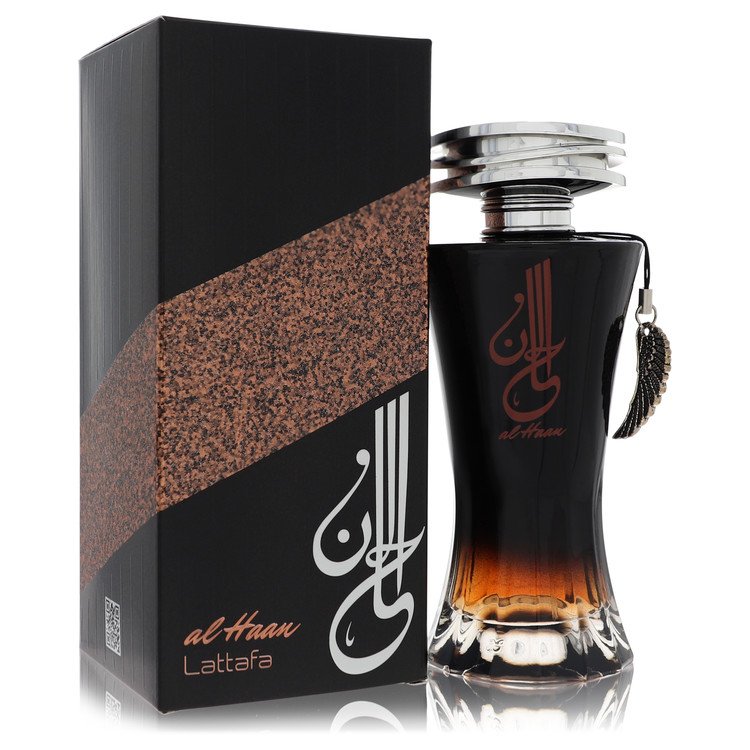 Lattafa Al Haan de Lattafa Eau De Parfum Spray (Unisex) 3.4 oz para Mujeres