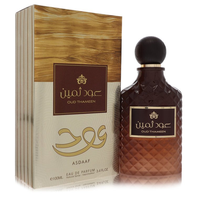 Lattafa Asdaaf Oud Thameen par Lattafa Vaporisateur Eau De Parfum (Unisexe) 3,4 oz pour hommes