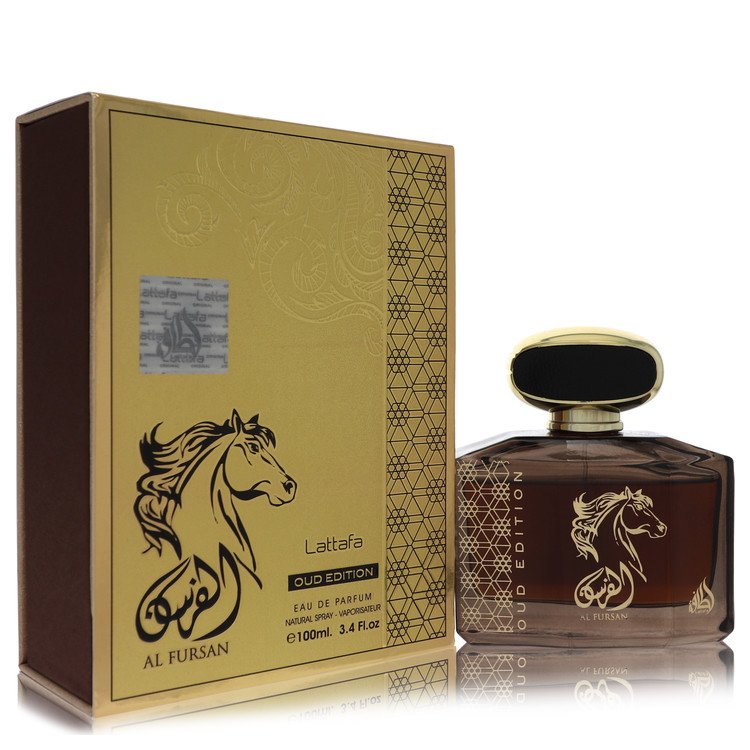 Lattfa Al Fursan Oud Edition de Lattafa Eau De Parfum Spray (Unisex) 3.4 oz pentru bărbați
