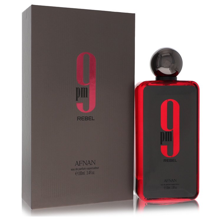 Afnan 9pm Rebel de Afnan Eau De Parfum Spray (Unisex) 3.4 oz para hombres
