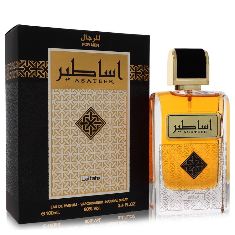 Lattafa Asateer de Lattafa Eau De Parfum Spray 3.4 oz para hombres