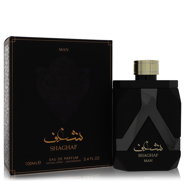 Lattafa Asdaaf Shaghaf de Lattafa Eau De Parfum Spray 3.4 oz pentru bărbați