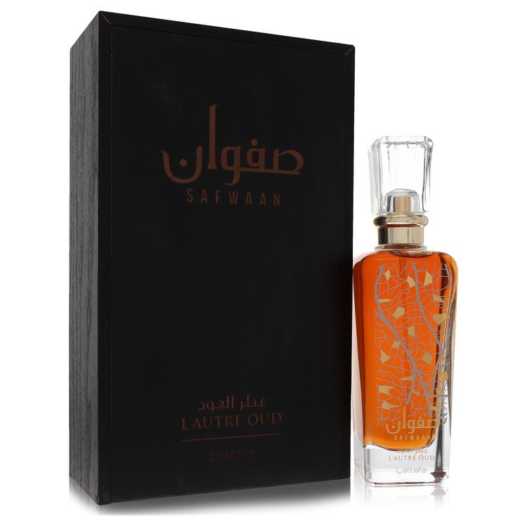 Lattafa Safwaan L'autre Oud de Lattafa Eau De Parfum Spray (Unisex) 3.4 oz para hombres